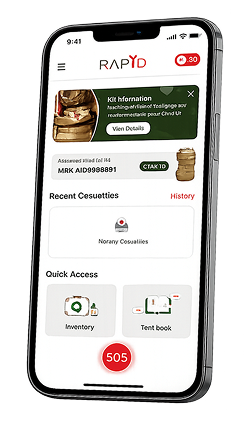 RAPYD Mobile App in Communication-Denied Environment